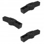 SquareFix® 2-way connector with hinge
