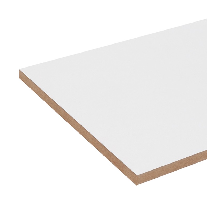 Super mat white wrapped MDF 1220x2800x18mm | DESIGNFRIENDS
