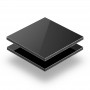 Aluminum Composite Panel Black Color 1500 x 4050 x aluminium 0.3mm