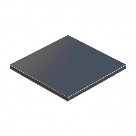 Aluminum Composite Panel Anthracite Color 1500 x 4050 x aluminium 0.3mm