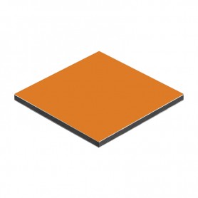 Aluminum Composite Panel Orange Color 1500 x 4050 x aluminium 0.3mm