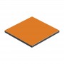 Panou aluminiu compozit orange mat 1500 x 4050 x aluminiu 0.3mm
