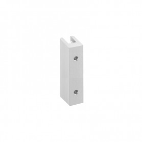 Wall connector H 66mm, 3-8mm panels