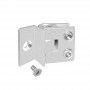 Special connector at adjustable angle 90°-270°, panels 5-8mm