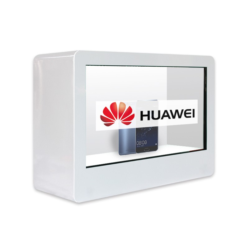 Display box 32” transparent LCD screen | DesignFriends