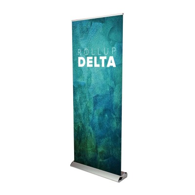 Delta+ roll-up banner
