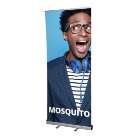 Mosquito roll-up banner