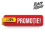 Rectangular sticker, YUPO BLACK FRIDAY