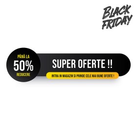 Sticker SUPER OFERTE, YUPO BLACK FRIDAY