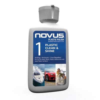 NOVUS No. 1 - Solutie curatare si stralucire plastic, 60 ml