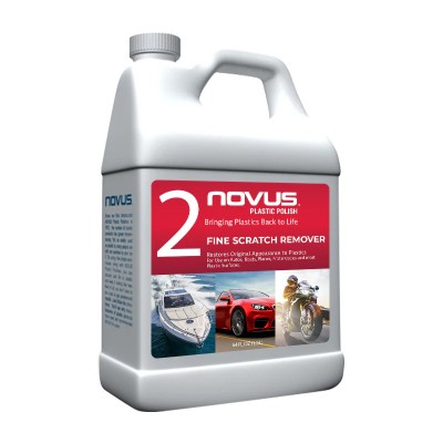 NOVUS No. 2 - Solutie pentru eliminarea zgarieturilor fine de pe plastic, 1.89 L