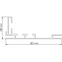 copy of Aluminum Profile FF34B For Textile Print Light Boxes