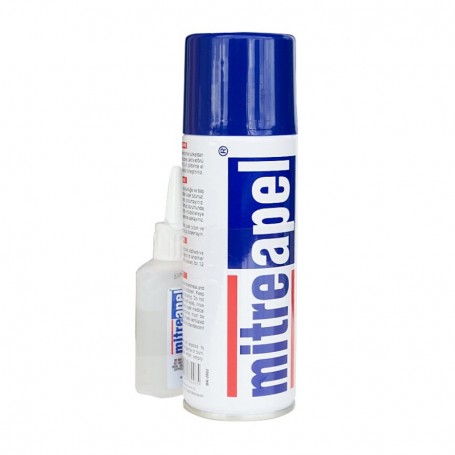 MITREAPEL 100 ml Super CA Glue with Spray Adhesive Activator - Apel USA -  Apel USA