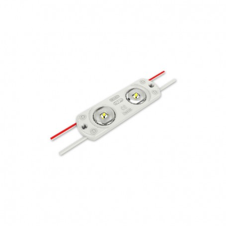 2 LED OSRAM module with white light 56x17.5x6.2mm
